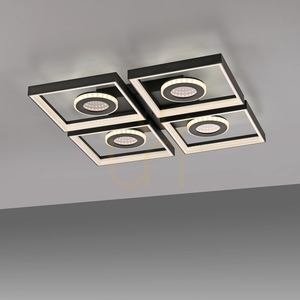 Plafon TRAFORO 6855-18 Czarny 1xLED small 4