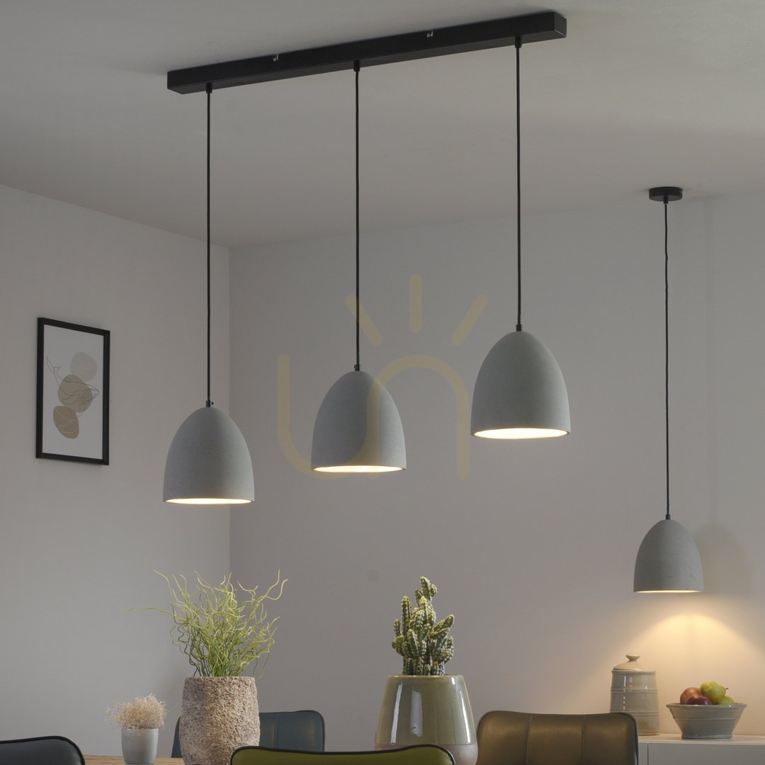 Obejrzyj Lampa Wisząca ETON 2231-22 Szary 1xE27 Lampa Wisząca ETON 2231-22 Szary 1xE27