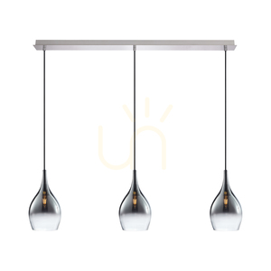 Lampa Wisząca PILUA 2063-17 Chrom 3xE27 small 1