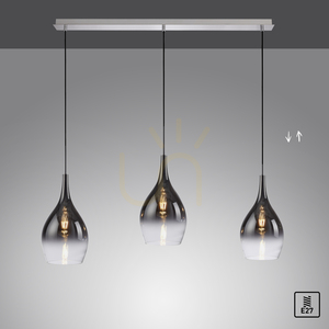 Lampa Wisząca PILUA 2063-17 Chrom 3xE27 small 10