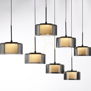 Lampa Wisząca RIKA 2115-18 Czarny 7xLED small 10