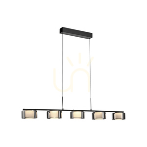 Lampa Wisząca RIKA 2116-18 Czarny 5xLED small 7