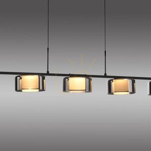 Lampa Wisząca RIKA 2116-18 Czarny 5xLED small 9