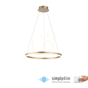 Lampa Wisząca TITUS 2382-60 Brązowy 1xLED 1 Lampa Wisząca TITUS 2382-60 Brązowy 1xLED small 1
