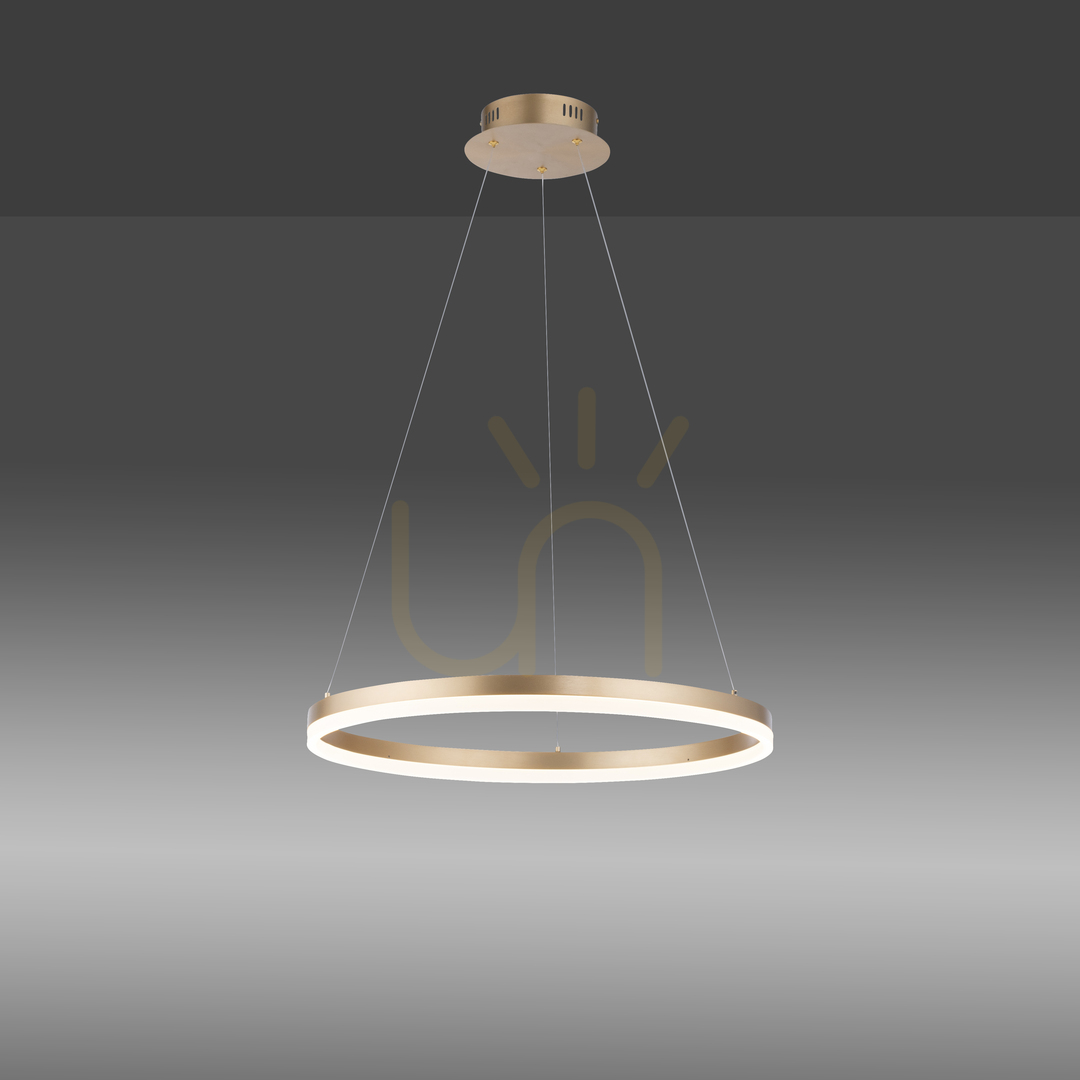 Pokaż Lampa Wisząca TITUS 2382-60 Brązowy 1xLED Lampa Wisząca TITUS 2382-60 Brązowy 1xLED