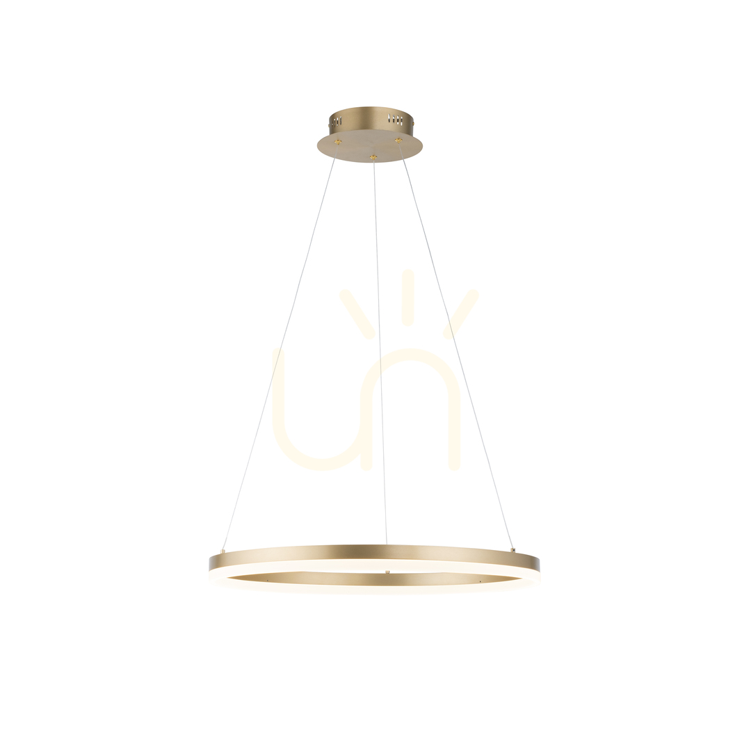 Pokaż Lampa Wisząca TITUS 2382-60 Brązowy 1xLED Lampa Wisząca TITUS 2382-60 Brązowy 1xLED