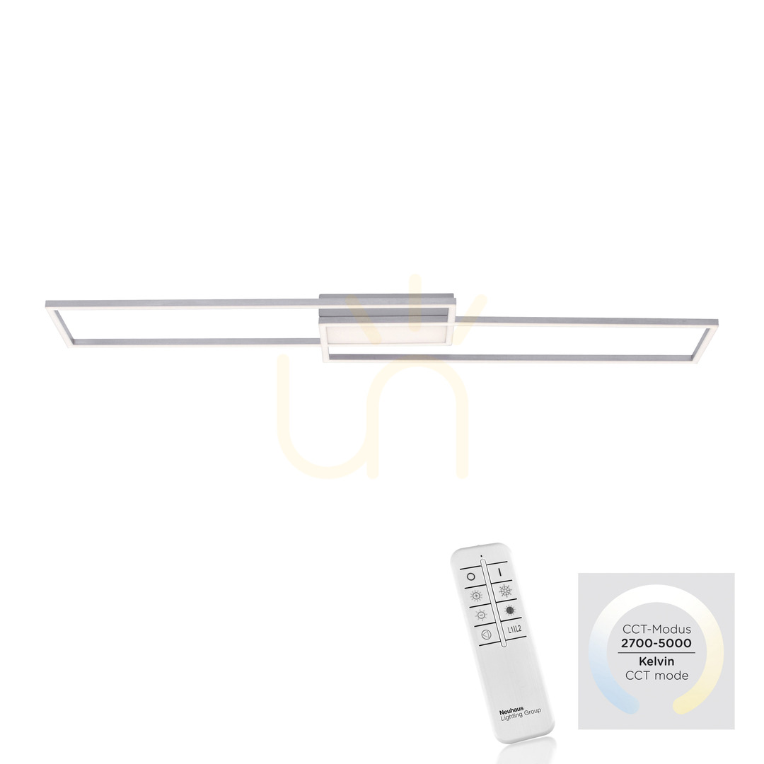 Zobacz Plafon ASMIN 14711-55 Srebrny 3xLED Plafon ASMIN 14711-55 Srebrny 3xLED