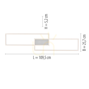 Plafon ASMIN 14711-55 Srebrny 3xLED 7 Plafon ASMIN 14711-55 Srebrny 3xLED small 7