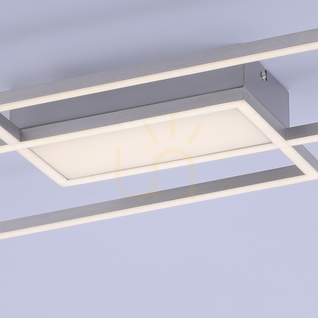 Wyświetl Plafon ASMIN 14711-55 Srebrny 3xLED Plafon ASMIN 14711-55 Srebrny 3xLED