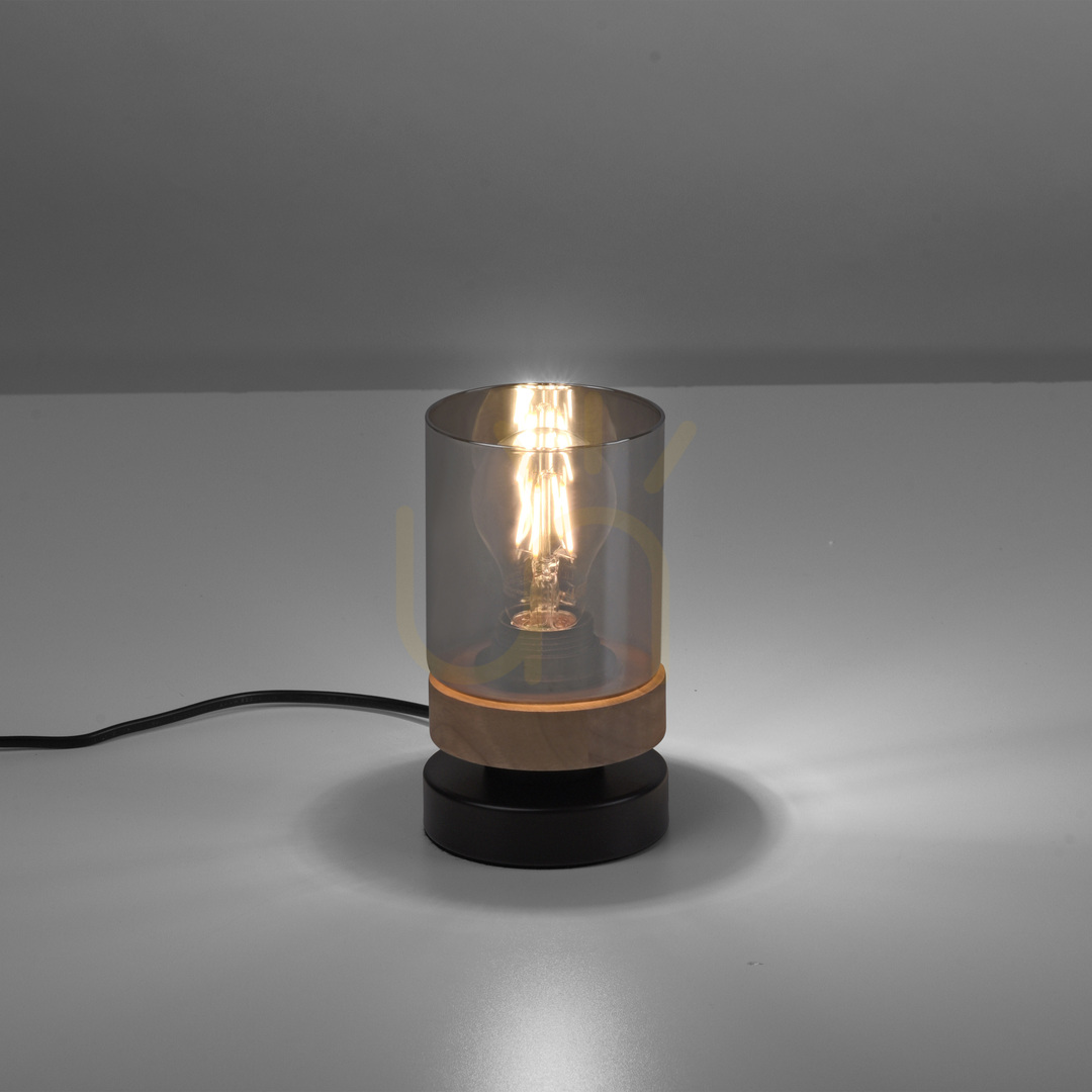 Pokaż Lampa Stołowa PASQUAL 11310-18 Czarny 1xE27 Lampa Stołowa PASQUAL 11310-18 Czarny 1xE27