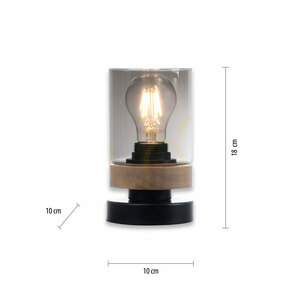 Lampa Stołowa PASQUAL 11310-18 Czarny 1xE27 7 Lampa Stołowa PASQUAL 11310-18 Czarny 1xE27 small 7