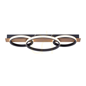 Plafon TROOPER 15616-78 Drewno 1xLED small 1