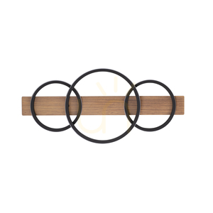 Plafon TROOPER 15616-78 Drewno 1xLED small 12