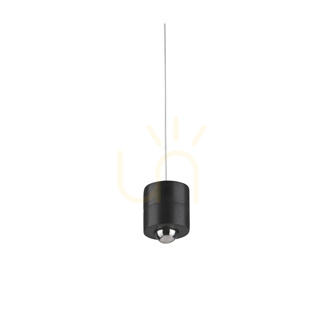 Sprawdź Lampa Wisząca ATTACH 18281-18 Czarny 1xLED Lampa Wisząca ATTACH 18281-18 Czarny 1xLED