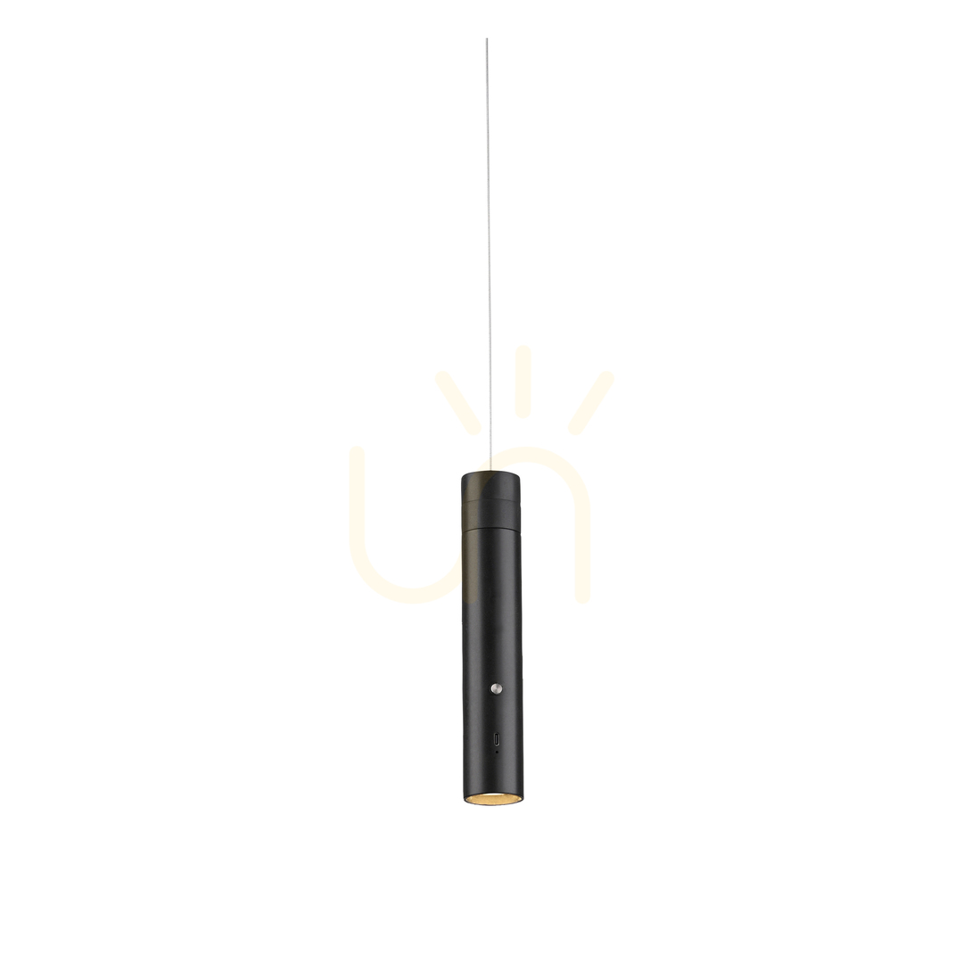 Obejrzyj Lampa Wisząca ATTACH 18281-18 Czarny 1xLED Lampa Wisząca ATTACH 18281-18 Czarny 1xLED