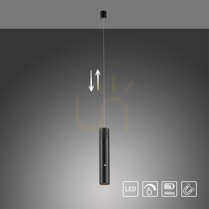 Lampa Wisząca ATTACH 18281-18 Czarny 1xLED 13 Lampa Wisząca ATTACH 18281-18 Czarny 1xLED small 13