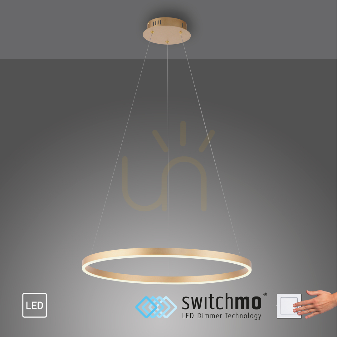 Sprawdź Lampa Wisząca RITUS 15394-60 Mosiądz 1xLED Lampa Wisząca RITUS 15394-60 Mosiądz 1xLED