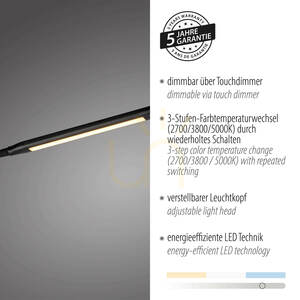 Lampa Podłogowa ELLY 11031-18 Biały 1xLED 4 Lampa Podłogowa ELLY 11031-18 Biały 1xLED small 4