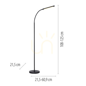 Lampa Podłogowa ELLY 11031-18 Biały 1xLED 8 Lampa Podłogowa ELLY 11031-18 Biały 1xLED small 8