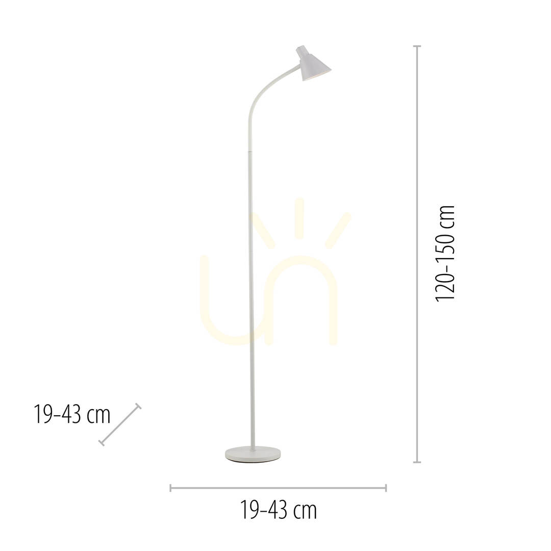 Wyświetl Lampa Podłogowa PIXIE 11249-16 Biały 1xLED Lampa Podłogowa PIXIE 11249-16 Biały 1xLED
