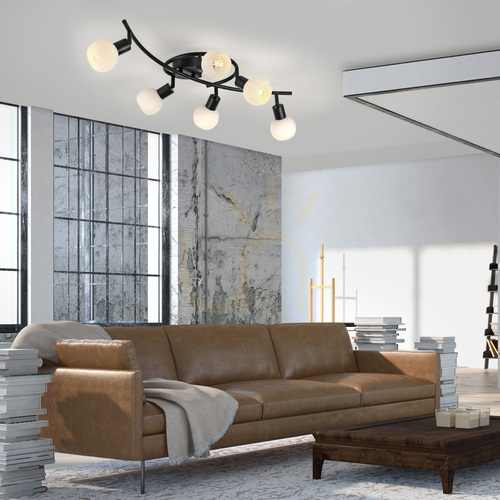 Sprawdź Lampa sufitowa Paul Neuhaus / JUST LIGHT Loki 12155-18, 6×E14 LED