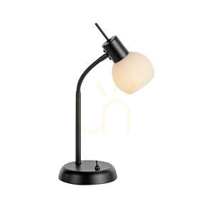 Lampa Stołowa LOKI 12156-18 Czarny 1xE14 small 1