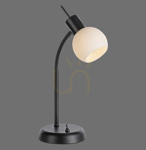 Lampa Stołowa LOKI 12156-18 Czarny 1xE14 small 0