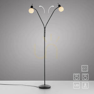 Lampa Podłogowa LOKI 12158-18 Czarny 2xE14 13 Lampa Podłogowa LOKI 12158-18 Czarny 2xE14 small 13
