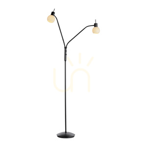 Lampa Podłogowa LOKI 12158-18 Czarny 2xE14 15 Lampa Podłogowa LOKI 12158-18 Czarny 2xE14 small 15