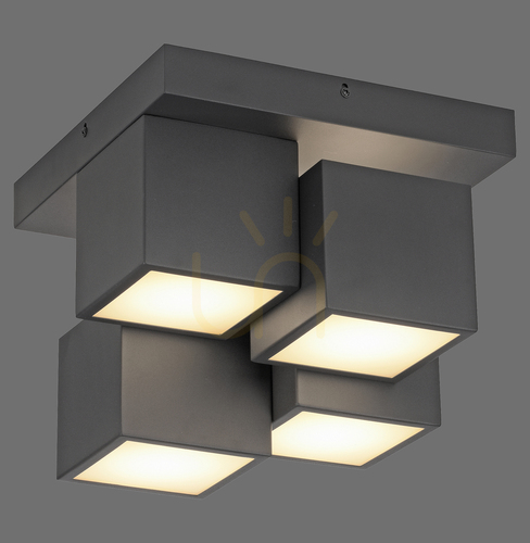 Sprawdź Plafon TETRIS 14114-18 Czarny 4xLED