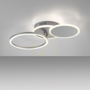 Plafon LED JUST LIGHT SEVENT 14116-55 srebrny, 50 × 33,4 cm small 10