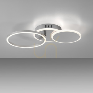 Plafon LED JUST LIGHT SEVENT 14116-55 srebrny, 50 × 33,4 cm small 5