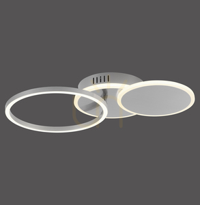 Plafon LED JUST LIGHT SEVENT 14116-55 srebrny, 50 × 33,4 cm small 0