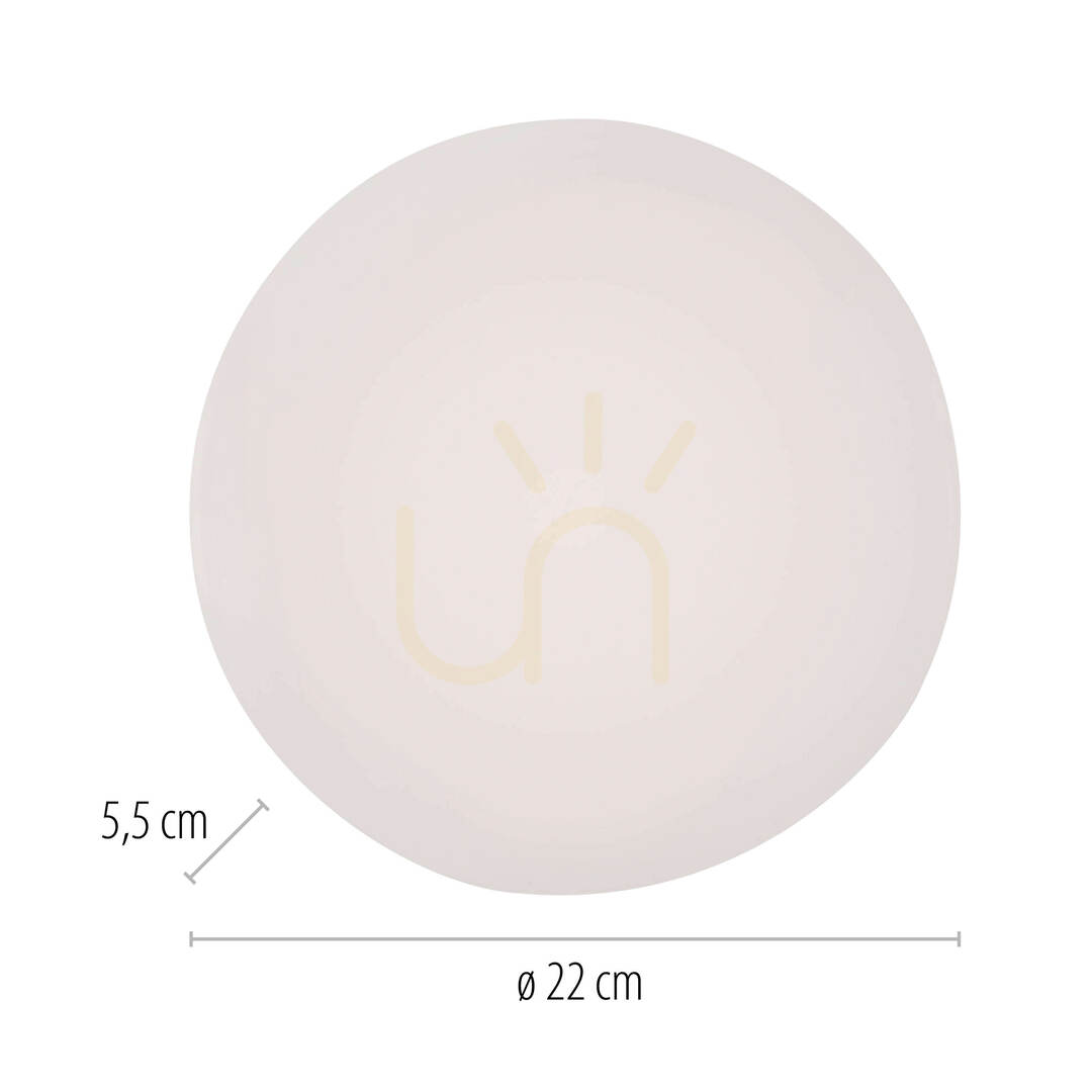 Wyświetl Plafon URANUS 14165-16 Biały 1xLED Plafon URANUS 14165-16 Biały 1xLED