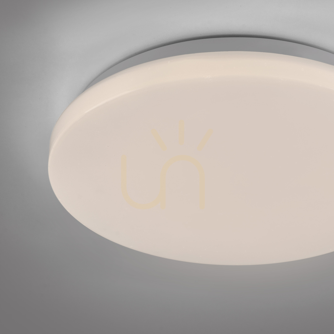 Pokaż Plafon URANUS 14165-16 Biały 1xLED Plafon URANUS 14165-16 Biały 1xLED
