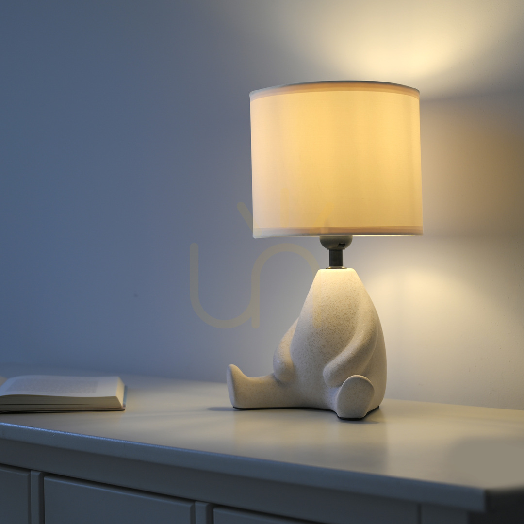 Obejrzyj Lampa Stołowa TED 14190-39 Beżowy 1xE27 Lampa Stołowa TED 14190-39 Beżowy 1xE27