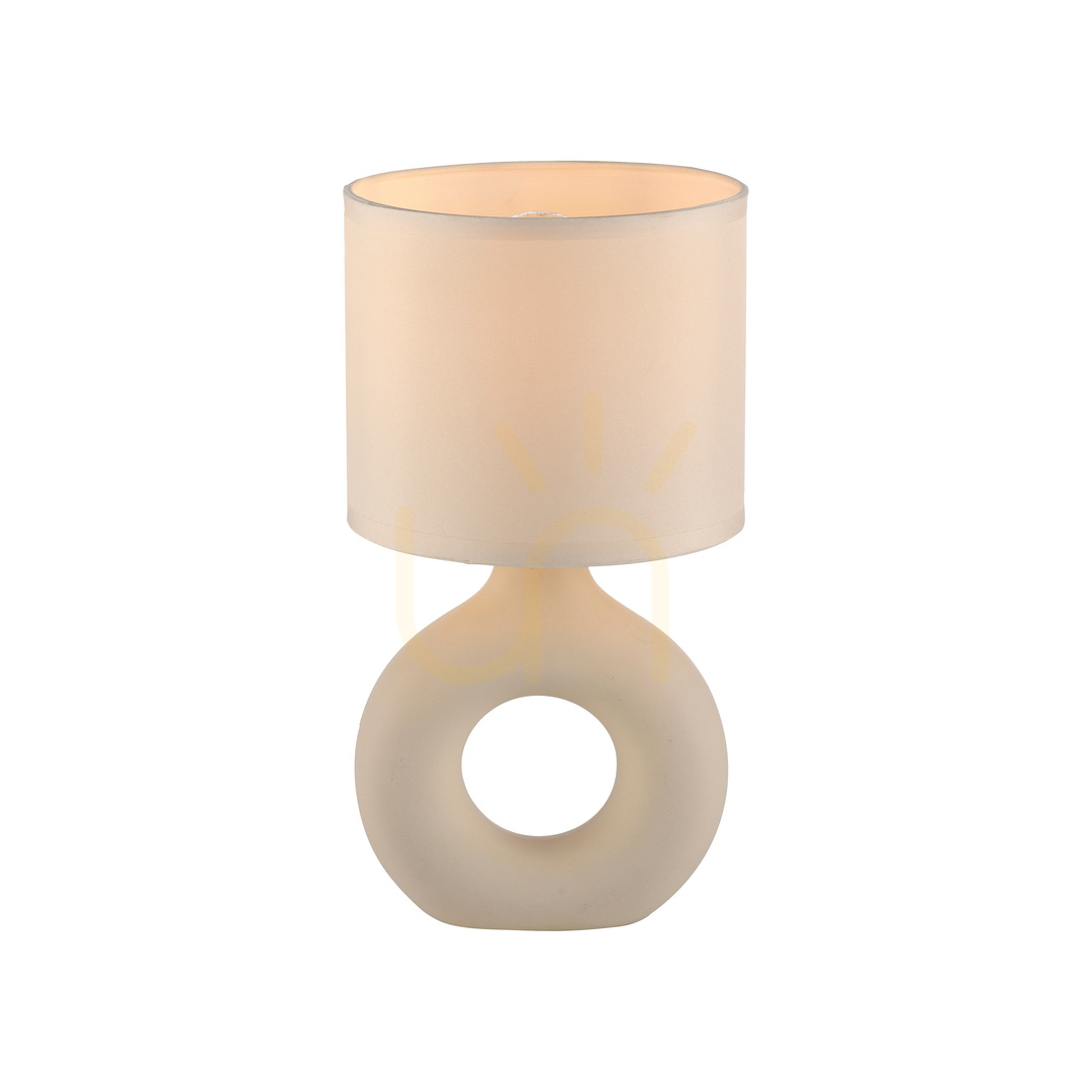 Zobacz Lampa Stołowa CARARA 14193-39 Beżowy 1xE27 Lampa Stołowa CARARA 14193-39 Beżowy 1xE27