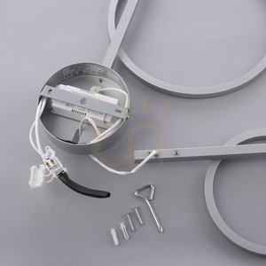 Plafon MINI RITUS 14211-21 Srebrny 4xLED small 13