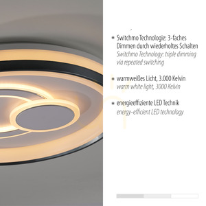 Plafon MINELLI 14334-16 Biały 3xLED small 3