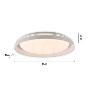Plafon SATI 14368-16 Biały 1xLED 8 Plafon SATI 14368-16 Biały 1xLED small 8