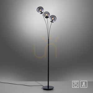 Lampa Podłogowa BIG WIDOW 14603-18 Czarny 3xE14 10 Lampa Podłogowa BIG WIDOW 14603-18 Czarny 3xE14 small 10