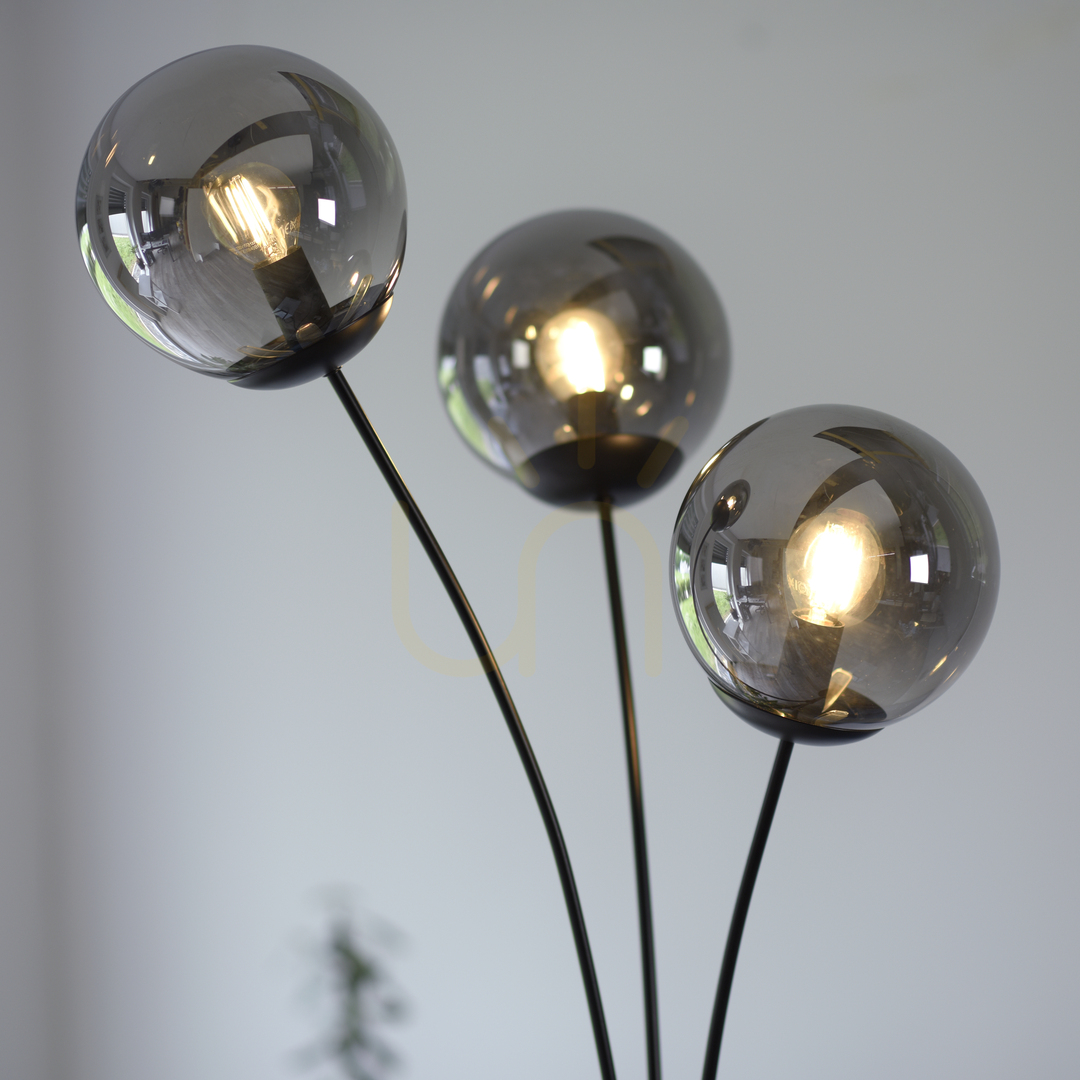 Wyświetl Lampa Podłogowa BIG WIDOW 14603-18 Czarny 3xE14 Lampa Podłogowa BIG WIDOW 14603-18 Czarny 3xE14