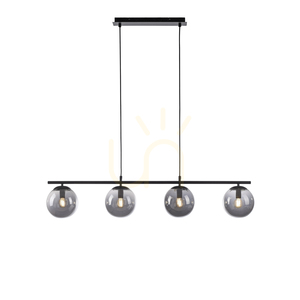 Lampa Wisząca BIG WIDOW 14604-18 Czarny 4xE14 small 1
