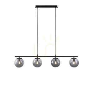 Lampa Wisząca BIG WIDOW 14604-18 Czarny 4xE14 small 10