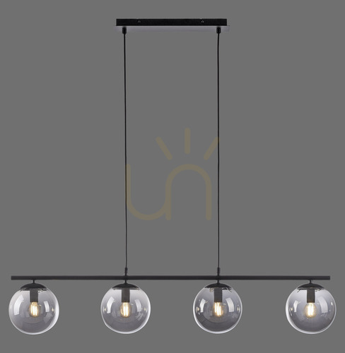 Sprawdź Lampa Wisząca BIG WIDOW 14604-18 Czarny 4xE14