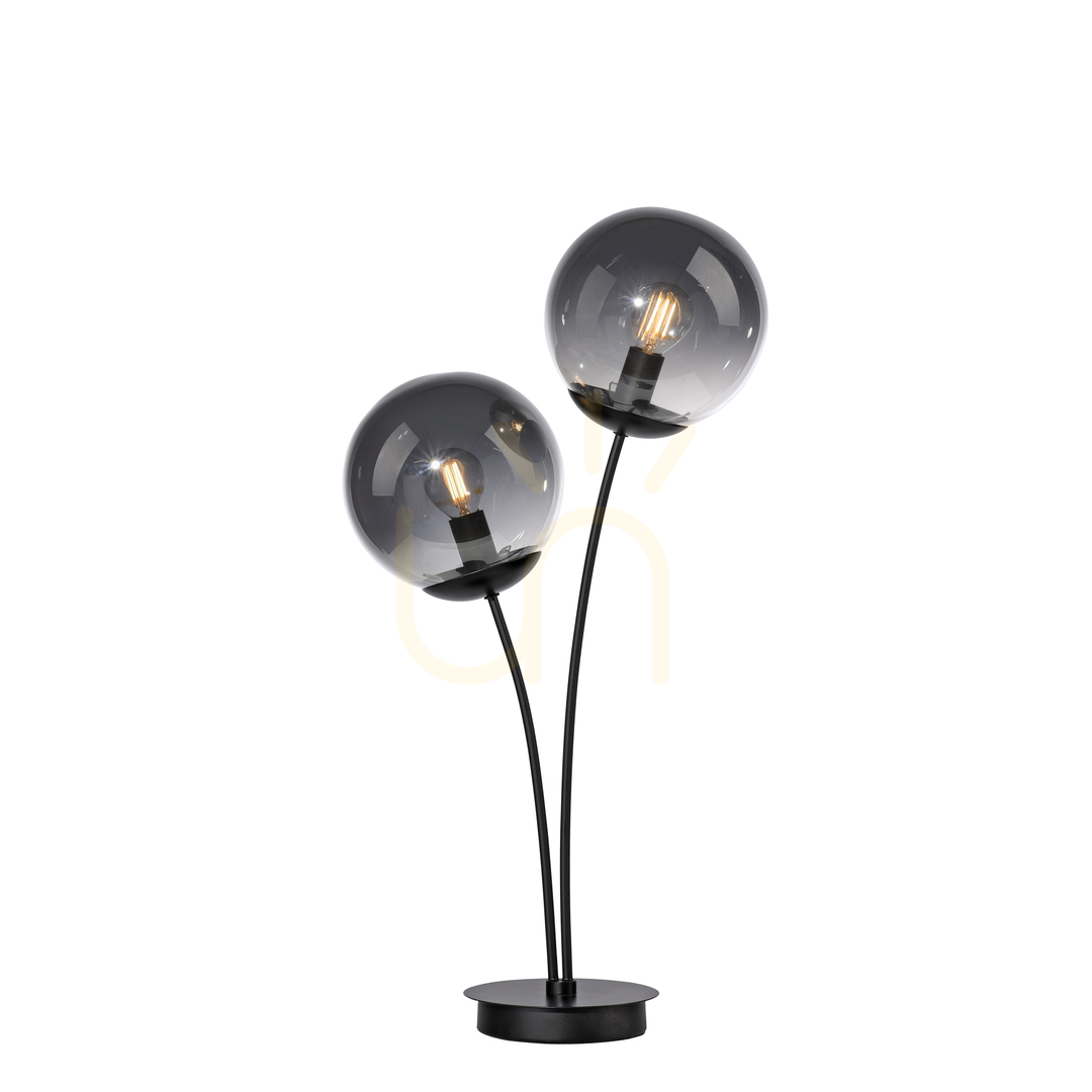 Zobacz Lampa Stołowa BIG WIDOW 14605-18 Czarny 2xE14 Lampa Stołowa BIG WIDOW 14605-18 Czarny 2xE14