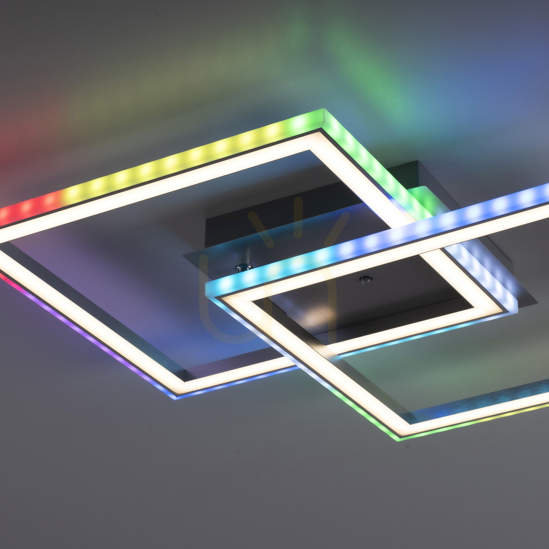 Wyświetl Plafon FELIX60 14634-55 Srebrny 2xLED Plafon FELIX60 14634-55 Srebrny 2xLED