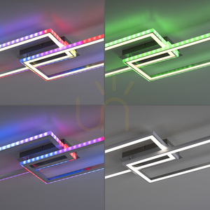 Plafon FELIX60 14635-55 Srebrny 2xLED small 11