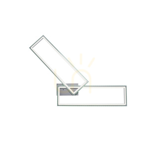 Plafon FELIX60 14635-55 Srebrny 2xLED small 15