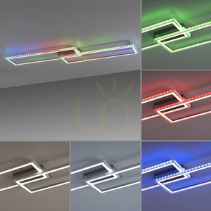 Plafon FELIX60 14635-55 Srebrny 2xLED small 4